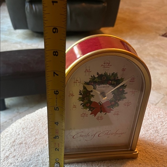 Howard Miller Carols of Christmas Musical Clock 🕰️ NWOT - Picture 16 of 16